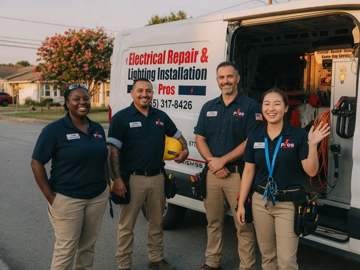 Licensed Electrician company in Tom Bean, TX